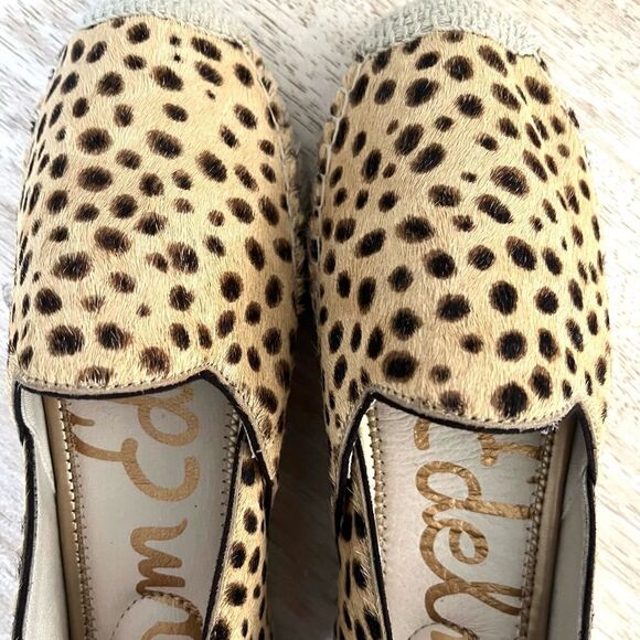 Sam Edelman Kesia Espadrilles in Leopard with Jute Soles Size 6 NWOB - Picture 8 of 13